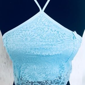 NWT Victorias Secret PINK Turquoise Bralette L